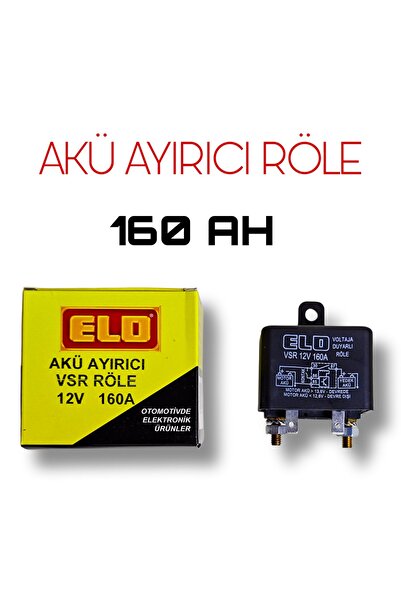 Özgü Otomotiv AKÜ AYIRICI RÖLE - VSR RÖLE - 12 VOLT 160 AMPER AKÜ AYIRICI VSR...