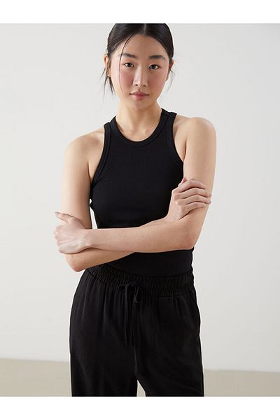 LC Waikiki Crew Neck Textured Women's Athlete
