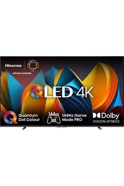 Hisense 100 Inch QLED 4K Smart TV 144Hz VIDAA 7.6 Dolby Atmos Built-in Subwoofer
