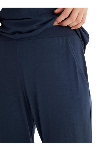 Blackspade Women's Navy Blue Pajama Set 51836