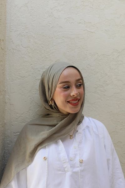 awix Moda Cashmere Neo Cotton Antique Beige Shawl