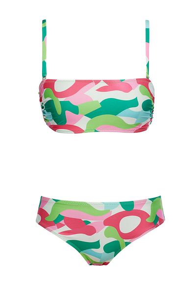 SAILOR moda Σετ μπικίνι με στράπλες σχέδιο