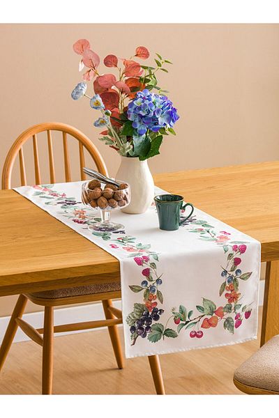 LC Waikiki Lcw Flower Printed Runner 45X150 cm
