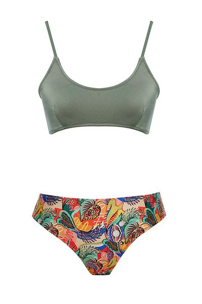 SAILOR moda Σετ μπικίνι με στρογγυλή λαιμόκοψη