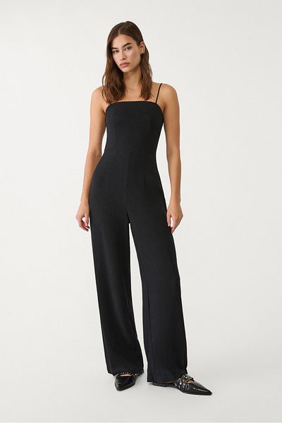 Stradivarius Long strappy jumpsuit