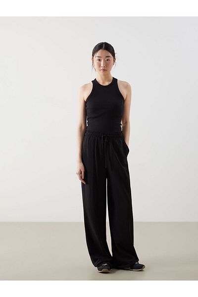 LC Waikiki Crew Neck Textured Women's Athlete