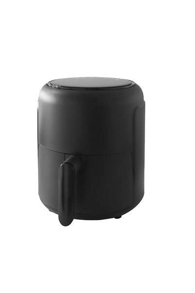 Hausberg Φριτέζα θερμού αέρα HB-2356, 1000-1200 W, 2,6 λίτρα, 30 λεπτά, 80 - 200 βαθμοί C, 5 προγράμματα, Μαύρο
