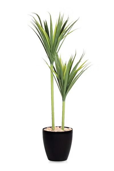 co arma Artificial Cactus Tree Simulation Cactus with Natural Fiber Stand and Stems 130cm High