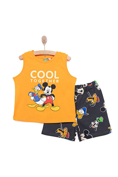 Disney Mickey Mouse Erkek Atlet-Şort Erkek Bebek