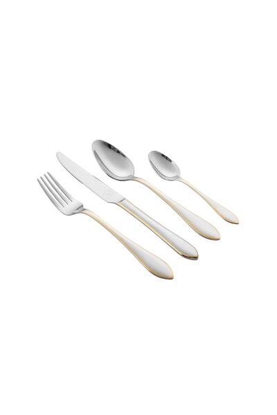 Dania Stainless steel dining spoon set, 24 pieces