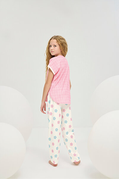 ZEYZEY 8833 Girl's Printed Pajama Set