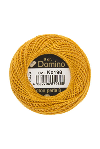 COATS خيط تطريز دومينو كوتون بيرل رقم 8