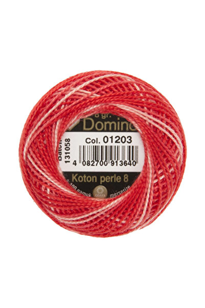 COATS Домино памучна перлена бродерия № 8