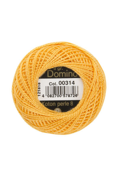 COATS Ață de brodat Domino Koton Perle Nr. 8