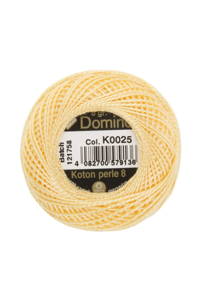 COATS Ață de brodat Domino Koton Perle Nr. 8