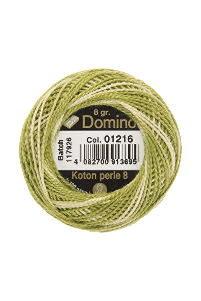 COATS Домино памучна перлена бродерия № 8