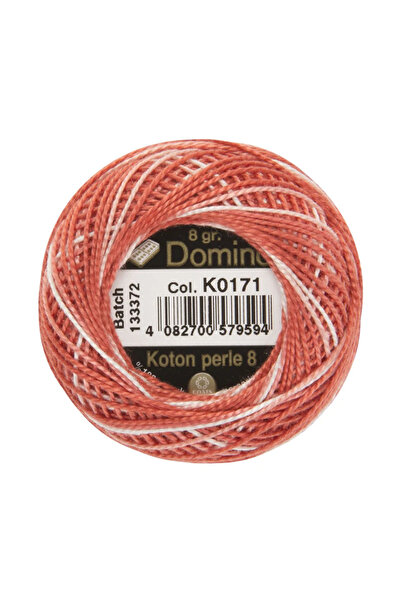 COATS Домино памучна перлена бродерия № 8