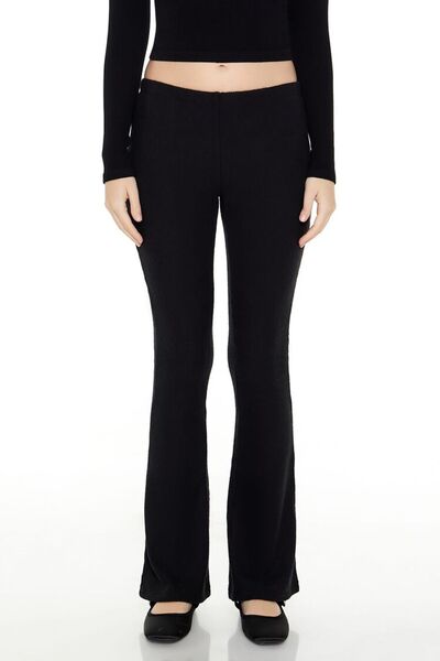 Forever 21 High-Rise Flare Tayt