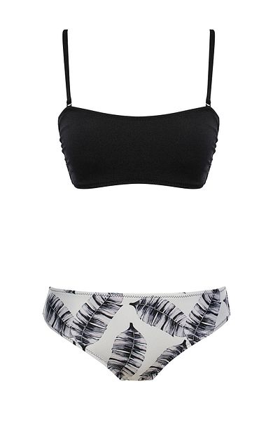 SAILOR moda Σετ μπικίνι με στράπλες σχέδιο