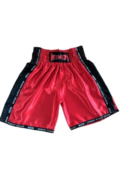 WINDY Червоні сатинові боксерські шорти