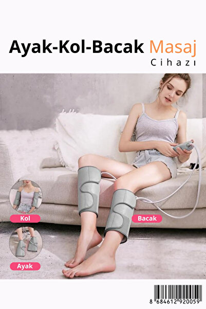 east medical Ayak - Kol - Baldır -Bacak- Masaj Cihazı , Ayak Lenf , Ödem, Len...
