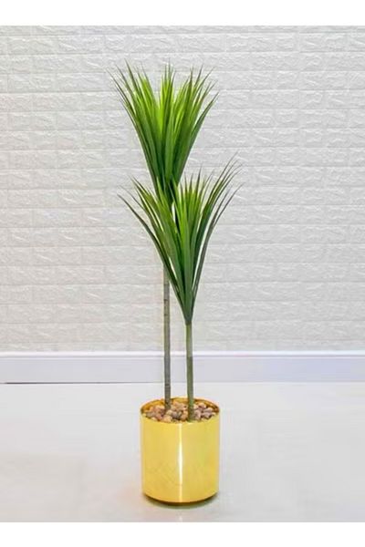 co arma Artificial Cactus Tree Simulation Cactus with Natural Fiber Stand and Stems 130cm High