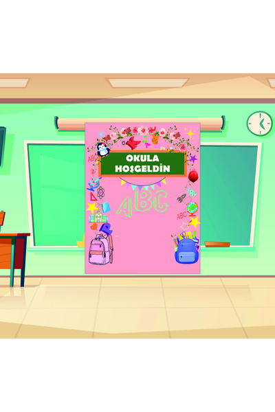 okularenkkat Φόντο με θέμα το ΚΑΛΩΣΟΡΙΣΜΕΝΟΣ ΣΤΟ ΣΧΟΛΕΙΟ 160*210