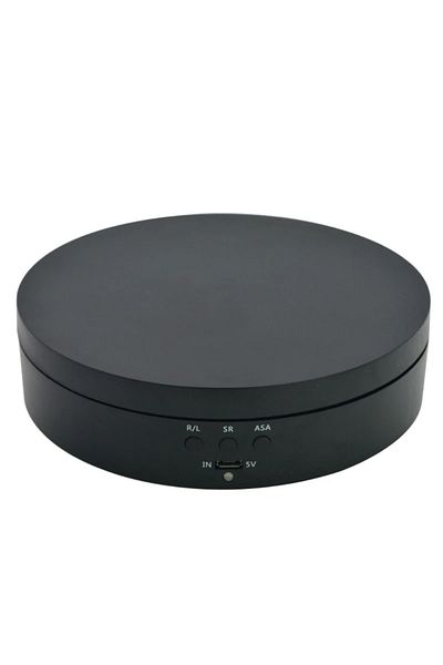 Choice 138black Motorised Rotating Mirror Display Stand,360 Degree Turntable, Jewellery Holder,usb Power Su