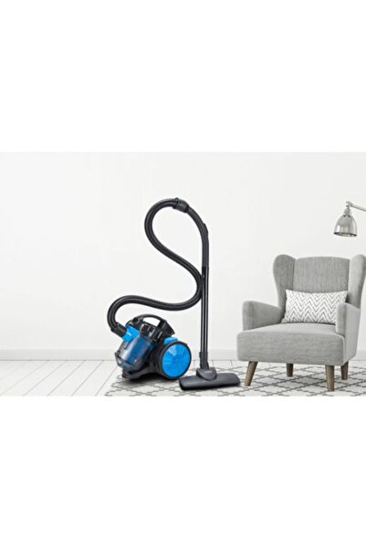 Floria Aspirator fara sac FLORIA ZLN-3468,bleu-negru filtru HEPA 13, capacitate colectare 1.5L, putere 700W