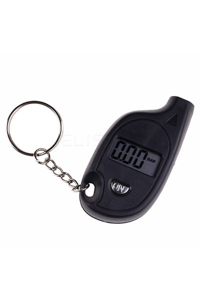 Choice Mini Keychain Style Tire Gauge Digital Lcd Display Car Tire Air Pressure Tester Meter Car Motorcy...
