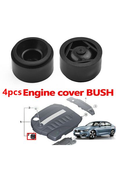 Choice 4pcs For BMW Engine Cover Rubber Mount Bushing #13717588501 For BMW 1 2 3 4 5 7 X1 X3 X4 X 5 X6 E...