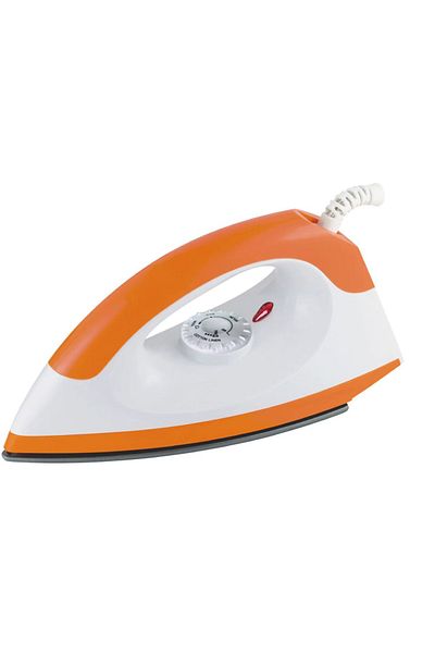 Choice EU Orange Handheld Portable Household Electric Iron 1000W 5-speed Adjustable Dry Ironing Waterless I