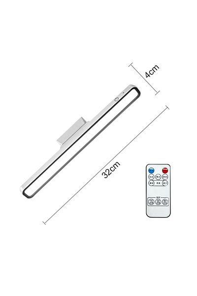 lyfs White Remote Control Desk Lamp Hanging Magnetic Table Lamp Led Usb Rechargeable Stepless Dimming Cab
