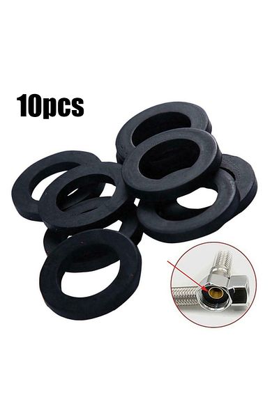Choice 10 قطع 1/2 "حلقة مطاطية O-حلقة غسالات دش خرطوم ختم حشية صنابير الحمام غسالات حلقة مانعة للتسرب حمام...
