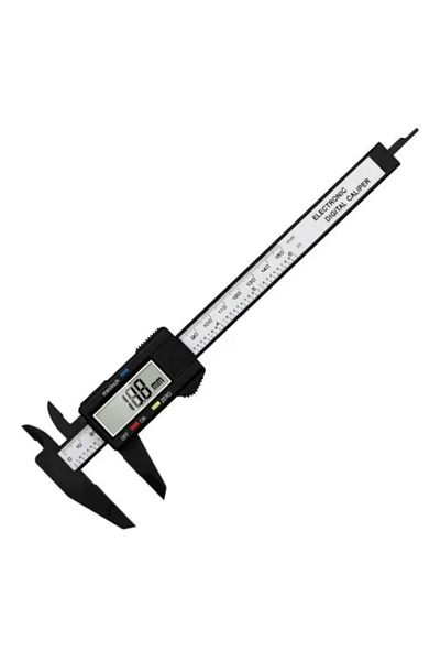 Choice Electronic Black Measuring Tool Digital Ruler 150mm 100mm Electronic Digital Caliper Carbon Fiber Di