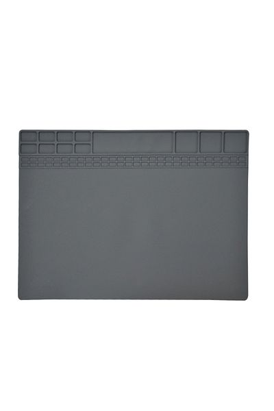 lefavor Grey 1PC High Density Silicone Insulation Pad Anti Corrosion High Temperature Resistance Anti Corros