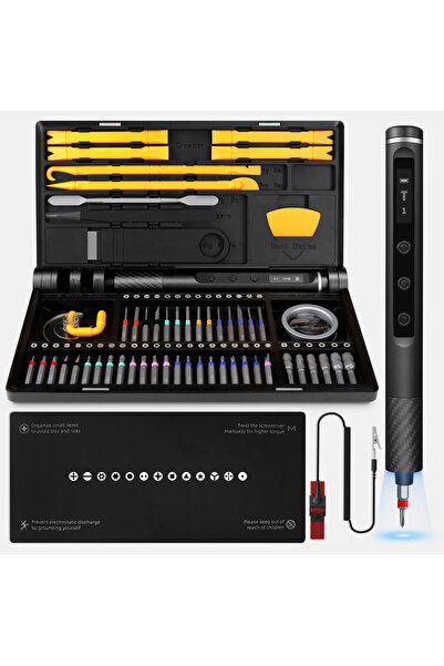 Choice 71 in 1 Electric 71 in 1 Precision Manual/Electric Screwdriver Set Cor...