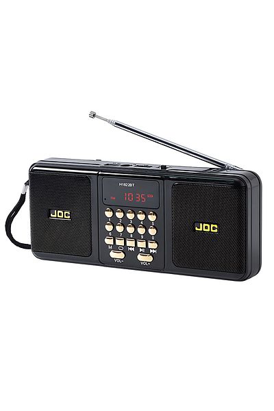 Choice Black Portable Stereo FM Radio Wireless Speakers USB TF Card Player Rechargeable Bluetooth-compatibl
