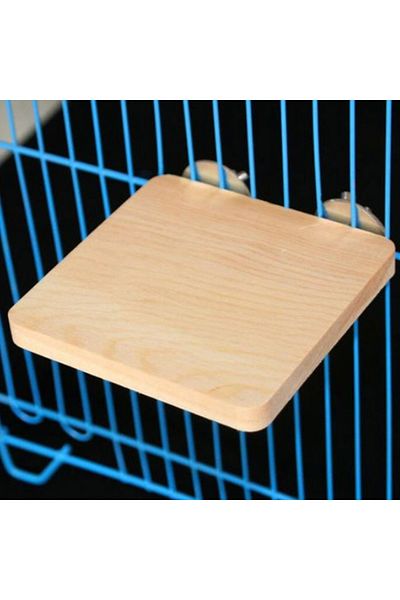 Choice S Pet Wood Stand Platform Bird Toys Parrot Rack Hamster Accessories Gerbils Mice Jumping Board Home.