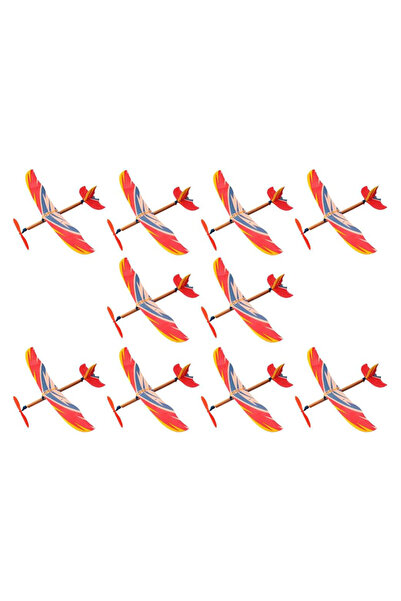 Choice 10 قطع - ألوان عشوائية، 5/10 قطع، طائرات شراعية نموذجية تعمل بشريط مطا...