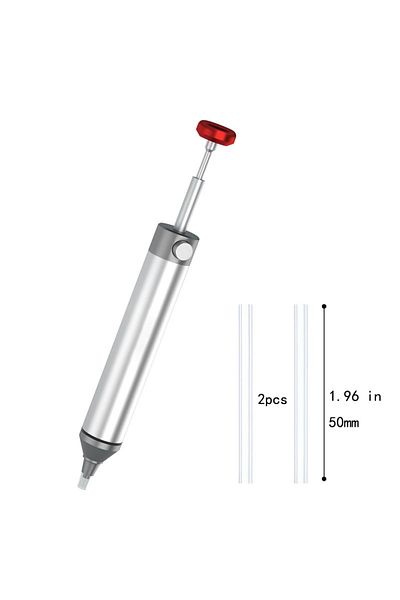 Choice strong tin sucker Solder Sucker No Clog Desoldering Pump for Solder Removing with Replaceable Heat R