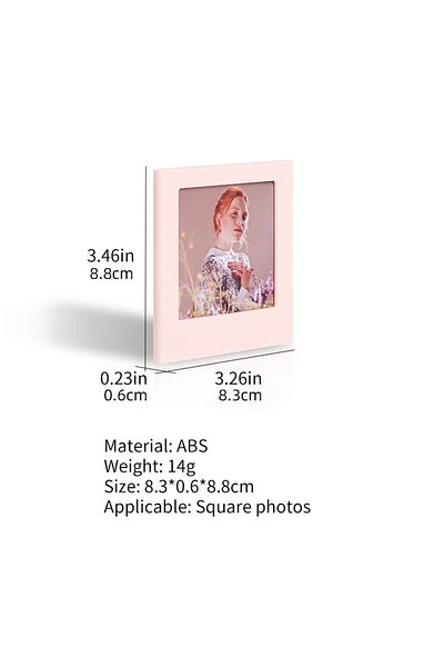 Choice 6 pcs 6pc Magnetic Frames Suitable for Fujifilm Instax Square SQ1 SQ6 SQ10 SQ40 SQ20 Camera,SQ Link