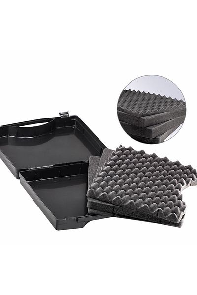 FNICEL 335x270x80mm Multifunctional Hardware Toolbox Plastic Box Instrument Case Portable Storage Box Equip