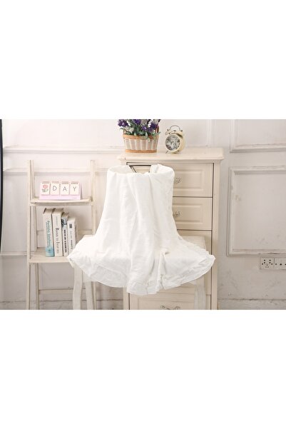 Choice بطانية أطفال من الشاش المكشكش، مصنوعة من القطن العضوي بنسبة 100%، مقاس...