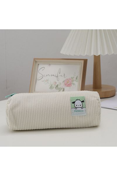 Choice 1 Cartoon Sanrio Pochacco Pencil Case Cute Student Stationery Storage Bag High-capacity Charm Highl.