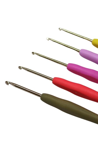 emt pazarlama مقبض سيليكون كروشيه مقاس 2