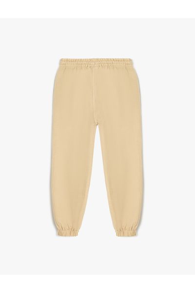 Koton Cotton Waist Lace Pocket Basic Muslin Jogger Pants