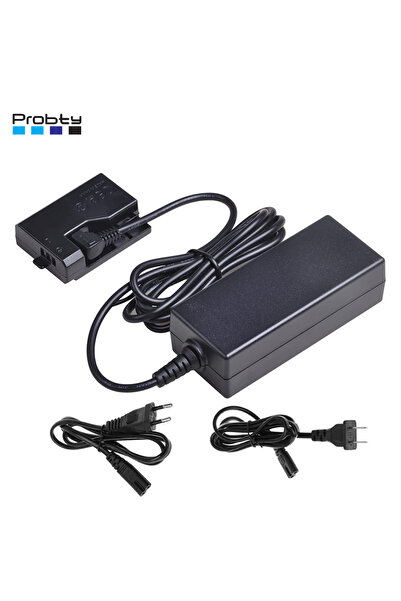 PROBTY Choice EU Plug DR-E10 LP-E10 LP E10 Dummy Battery with AC Power Supply...