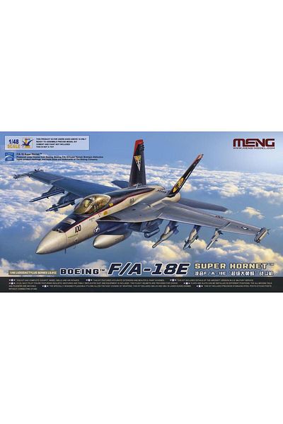 Choice MENG LS-012 1/48 Plastic Model Kit BOEING F/A-18E SUPER HORNET LUDODACTYLUS SERIES