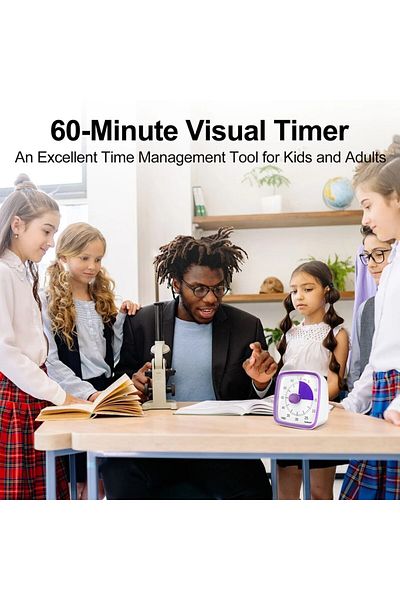 Choice Vt03-green-green Yunbaoit Visual Timer With Night Light, 60-minute Countdown Timer For Kids And Adul